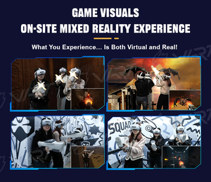 Plateforme de combat VR sans fil pour plusieurs joueurs, simulateur de tir, machine de jeu de réalité virtuelle, grande plateforme de marche VR - Product Image 4