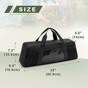 Sac de rangement pour ustensiles de barbecue Oxford pour les grillades en extérieur - Product Image 6