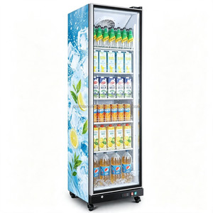 Nouveau Réfrigérateur Vitré 1 Porte pour Boissons et Yaourts, Économe en Énergie, Modèle 2026 - Product Image 2