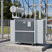 Transformateur immergé dans l'huile à faible perte de puissance, à noyau en acier CRGO, en cuivre, pour distribution, 11 kV, 500 kVA, modèle S13-M, personnalisé directement de l'usine