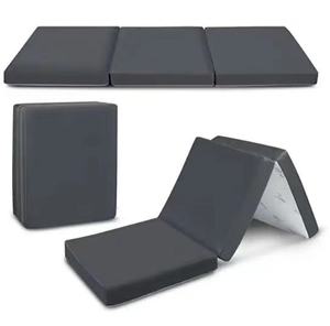 Thoải Mái Giá Rẻ Gấp Giường Nệm Trong Một Hộp Vua Nữ Hoàng Đôi Duy Nhất Đôi Kích Thước Mát Mẻ Cao Su Bộ Nhớ Bọt Nệm <span class=keywords><strong>Topper</strong></span> - Product Image 4