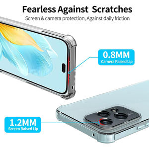 <span class=keywords><strong>Coque</strong></span> souple en silicone de luxe d'origine pour Huawei <span class=keywords><strong>Honor</strong></span> 200 <span class=keywords><strong>90</strong></span> 70 50 Pro <span class=keywords><strong>Lite</strong></span> 5G <span class=keywords><strong>Coque</strong></span> transparente antichoc en TPU - Product Image 2