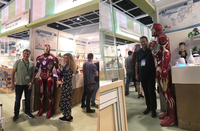 Statue Géante Iron Man Super-Héros en Plastique Renforcé de Fibre de Verre pour Décoration Extérieure/Intérieure