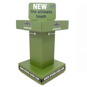 Tùy chỉnh xoay Kính mát hiển thị đứng có thể gập lại tông sàn hiển thị giá hic hiển thị giấy sóng Miễn phí phí - Product Image 5