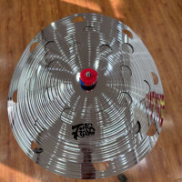 Hot Sale Silver Alloy Material Stack Clap Ozone Effect Cymbals Percussion Instrument Drum Set 10+12+14" O-zone Cymbals Set