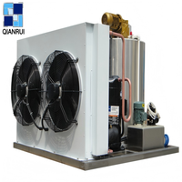 Machine à glace en flocons pour bateaux, 1 tonne, machine à glace en flocons d'eau de mer, équipement anti-corrosion marine