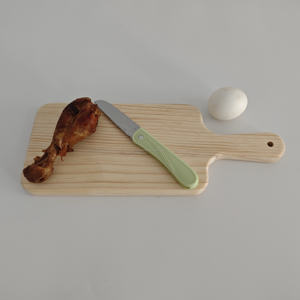 Assiette de cuisine en bois Offre Spéciale avec technique polie Plateau de service à <span class=keywords><strong>steak</strong></span> à bas <span class=keywords><strong>prix</strong></span> et planche à pizza avec poignée - Product Image 5