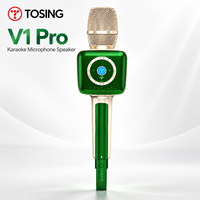 TOSING V1 Pro Kabelloses Karaoke-Mikrofon mit Bluetooth und TWS Duet Singing für Hauspartys und Unterhaltung