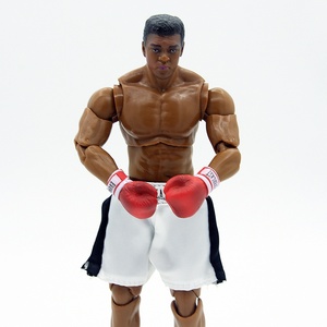 Figura de acción de boxeador legendario Muhammad, material PVC, temática deportiva, un homenaje a <span class=keywords><strong>la</strong></span> <span class=keywords><strong>leyenda</strong></span> inmortal que captura el clásico. - Product Image 1