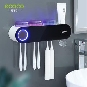 Soporte Esterilizador de Cepillos de Dientes Ecoco con Luz Ultravioleta de Doble Banda UVC UVA para Cepillo de Dientes Eléctrico y Vaso para Enjuague Bucal - Product Image 2
