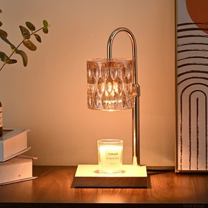 Timed Aromatherapy Handmade Wax Melt Lamp French Retro Bedroom Bedside Candle Valentine's Day & Weddings Gift Atmosphere Lamp - Product Image 2