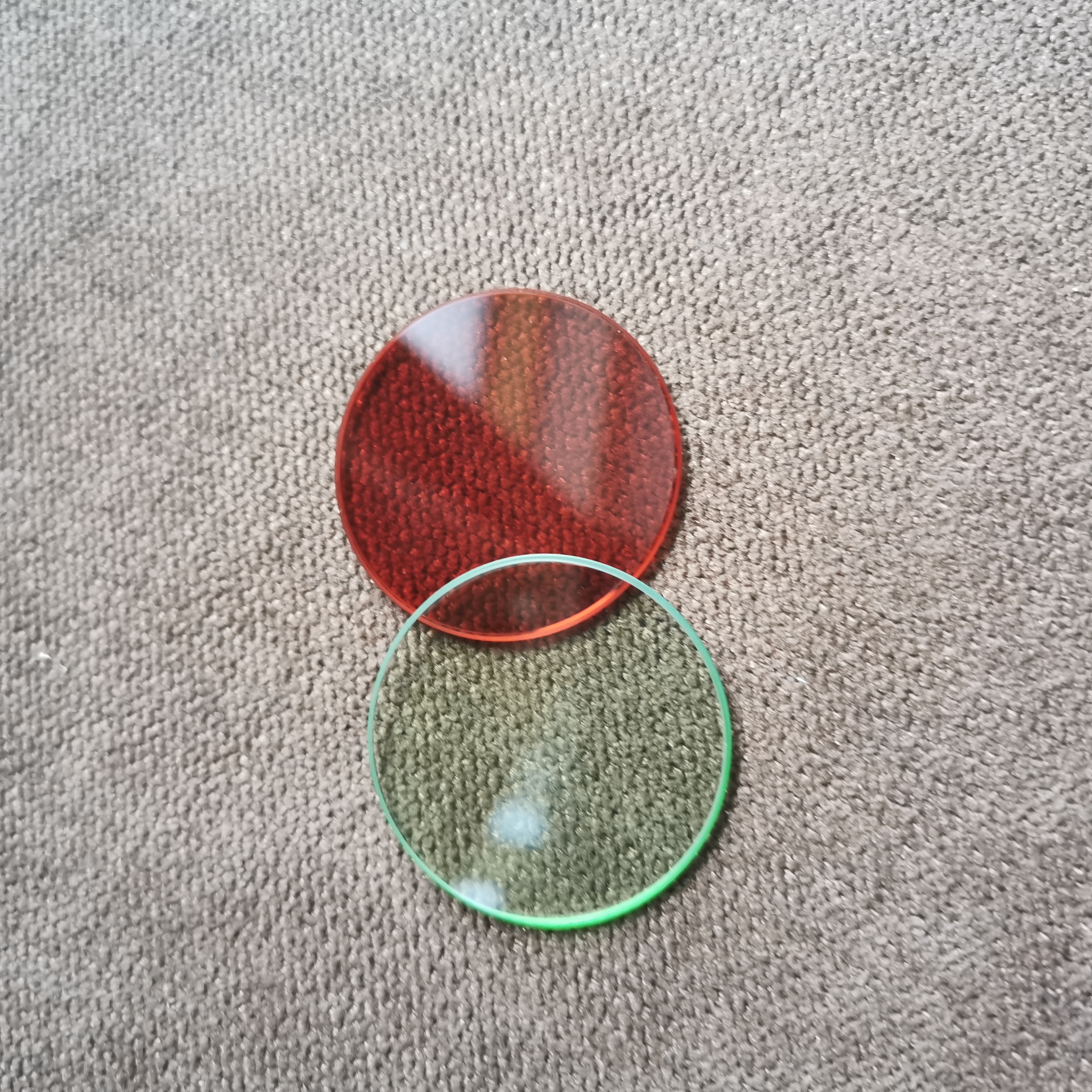 Горячая продажа AR зеленый синий красный покрытием часы сапфировое стекло