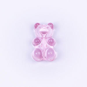 12*19Mm Transparent Vertical Trou perles en vrac Cheveux Accessoires Boucles D'oreilles Collier Bracelet Acrylique Accessoires - Product Image 4