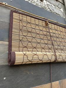 Persianas de Bambú Tejidas a Medida, Filtrado de Luz Natural, para Hogar, Hotel, Restaurante, Sin Tirador - Product Image 2