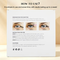 Kit de cils en grappe DIY en gros, emballage personnalisé à marque privée, kit d'extension de cils à domicile, cils de tailles mixtes 10-16mm