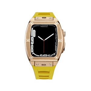 Kit de Modification rapide 45mm boîtier de bracelet métallique en acier inoxydable pour montre de luxe 45mm 44mm - Product Image 2