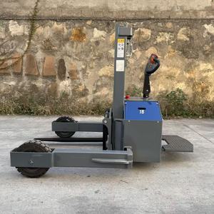 2m 1.5 Ton Rough <strong>Terrain</strong> Electric Stacker Fully Automatic Hydraulic Pallet Jack <strong>Forklift</strong> for Mountain Lifting and Loading - Product Image 2