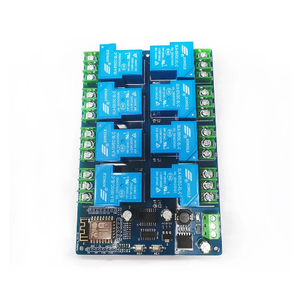 DC5V/7-28V Netzteil <span class=keywords><strong>ESP8266</strong></span> 30A 8-Wege-WLAN-Relaymodul ESP-12F 8-Kanal-Entwicklungskabel - Product Image 1