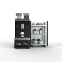 Cafetera Espresso y Americano Integrada con Ajuste de un Toque para Negocios y Oficinas