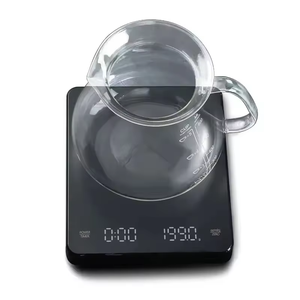 Battery Features Weight Measuring Function Food Scale Kitchen Rechargeable 3 kg <strong>Digital</strong> Kitchen Coffee Scale with Timer - Product Image 2