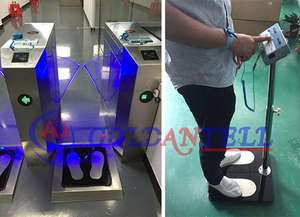Station ESD fiable à une seule station pour le contrôle statique du <span class=keywords><strong>personnel</strong></span>, vérification des bracelets antistatiques et des chaussures, outil économique de contrôle statique - Product Image 3