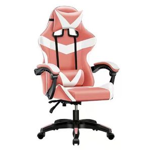 Silla <span class=keywords><strong>de</strong></span> Juego Ergonómica Giratoria Reclinable <span class=keywords><strong>de</strong></span> PU Roja y Negra, Económica, para Computadora, Hogar y Sala <span class=keywords><strong>de</strong></span> Juegos - Product Image 3