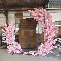G Wedding Faux arbre floral japonais Sakura violet fausse soie arbre de fleurs de cerisier artificiel pour décoration intérieure et extérieure vente