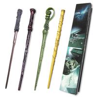 Hermione-varita mágica de Harry Potter, accesorios de resina con núcleo de acero, Dumbledore