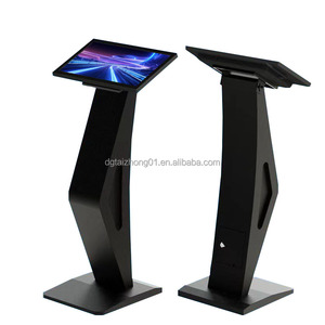 Siêu mỏng 32 \ "43 \" 50 \ "tương tác <span class=keywords><strong>LCD</strong></span> kiosk màn hình cảm ứng tầng đứng kỹ thuật số Poster tự phục vụ quảng cáo cho các sân bay - Product Image 4