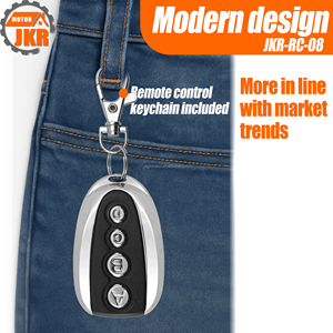 Jkr động cơ 433Mhz không dây điều khiển từ xa chuyên dụng học tập mã cửa trượt động cơ với vật liệu kim loại - Product Image 5