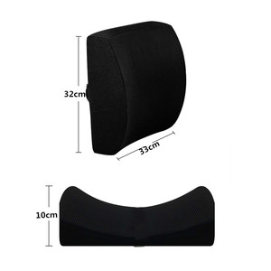 Diseño ergonómico de espuma de memoria de apoyo Lumbar <span class=keywords><strong>almohada</strong></span> asiento de coche y silla de <span class=keywords><strong>playa</strong></span> - Product Image 3