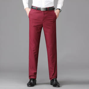 Fornitura diretta in fabbrica di <span class=keywords><strong>pantaloni</strong></span> da uomo classici da uomo in abiti elastici di grandi dimensioni personalizzati per matrimoni o occasioni di lavoro - Product Image 3