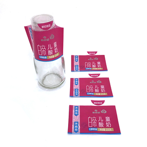 Nhà máy chuyên nghiệp PVC nhiệt co lại nhãn tùy chỉnh nhãn cho Chai Thủy Tinh công ty in ấn - Product Image 1