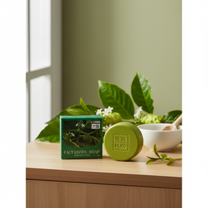 Muro Noni Green Tea Soap 90g High Quality Face Wash Model Daiso0270 - Product Image 3