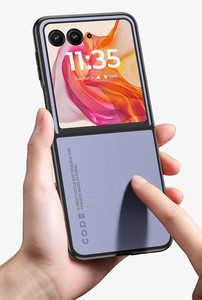 Étui de téléphone portable en cuir vegan antichoc uni pour <span class=keywords><strong>Motorola</strong></span> Razr 50 Flip, étui pour <span class=keywords><strong>Motorola</strong></span> <span class=keywords><strong>40</strong></span> Ultra - Product Image 5