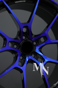 ล้อแม็กซ์ Volk Racing <span class=keywords><strong>G025</strong></span> Rays G025LC สีน้ำเงิน ขนาด 18 19 20 นิ้ว 5x120 สำหรับ BMW FK8 - Product Image 5