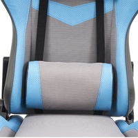 Chaise d'ordinateur ergonomique chaise de jeu lumières LED soutien lombaire réglable