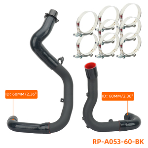 Kit de tuyau de charge turbo en aluminium pour VW Golf MK7 GTI MQB EA888 Gen3 <span class=keywords><strong>Audi</strong></span> S3 <span class=keywords><strong>A3</strong></span> 8V Cupra 1.8T 2.0T 60MM - Product Image 2