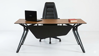 Nouvel Arrivage – Ensemble de Bureau Exécutif ARSU Moderne et Durable en Bois pour Usage Commercial