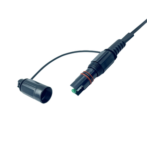 Câble à <span class=keywords><strong>fibre</strong></span> <span class=keywords><strong>optique</strong></span> étanche FTTH connecteur trempé Optp SC/APC préconnecté avec câble de dérivation régulier de 2*5mm - Product Image 4