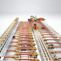 Mesa de Enfriamiento de Extrusión de Aluminio 1100T para Sistema de Enfriamiento y Transferencia de Perfiles de Aluminio