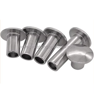 300 Remaches de Acero Inoxidable con Doble Cabeza, Acabado Brillante de 1/4, 3 Herramientas de Fijación (Alicates Perforadores de Papel) para Manualidades y Reparaciones - Product Image 4