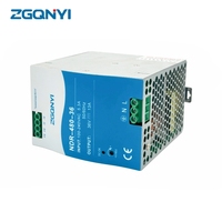 Alimentation à découpage ZGQNYI NDR-480-36 480W 13.3A 36V sans PFC 200-240VAC sur rail DIN SMPS AC-DC à sortie unique Transformateur CE