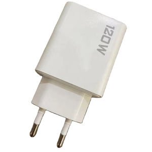 <span class=keywords><strong>2</strong></span>-Port 120W GaN USB-C PD Ladegerät Schnellladung 3.0 Schnellladegerät 5V/<span class=keywords><strong>2</strong></span>.4A Telefonadapter für 15/14/13 für für - Product Image 1
