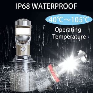 H11 A80S H7 LED <span class=keywords><strong>ไฟ</strong></span><span class=keywords><strong>หน้า</strong></span>เลนส์โปรเจคเตอร์ H11 HB3 HB4 9006 9005โปรเจคเตอร์ขนาดเล็ก6000K <span class=keywords><strong>ไฟ</strong></span>สูง/ต่ำสีขาว - Product Image 5