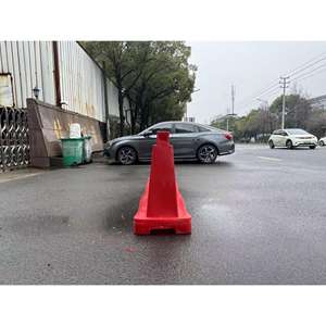 Buona qualità HDPE barricata blocco stradale barriera di sicurezza del traffico 2m acqua cavallo riempito recinzione barriera - Product Image 4