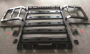 Porte-bagages en acier pour <span class=keywords><strong>toit</strong></span> <span class=keywords><strong>de</strong></span> <span class=keywords><strong>Jeep</strong></span> <span class=keywords><strong>Wrangler</strong></span> <span class=keywords><strong>JK</strong></span> 2007-2017 - Product Image 2