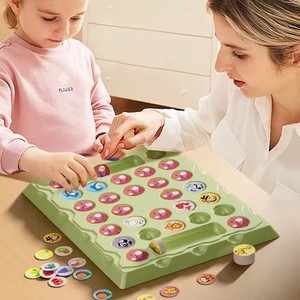 Best-seller Flipped Board Animal Fruit Jumelage <span class=keywords><strong>Deux</strong></span> Jeu <span class=keywords><strong>de</strong></span> plateau <span class=keywords><strong>de</strong></span> mémoire interactif Pensée logique Jouets pour enfants pour enfants - Product Image 3
