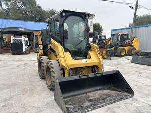 Minicargadora Caterpillar 236D usada, fabricada en Japón, con pintura original, minicargadora de ruedas 226D 236D 242D - Product Image 6