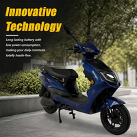 Moto électrique de course tout-terrain Leshuai, moteur 1001-2000W, roue, batterie au plomb 72V/60V, vitesse maximale 61-80 km/h, longue portée